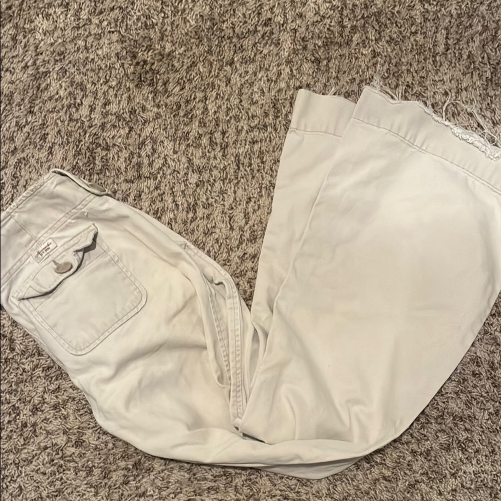 Women's Cream Jeans